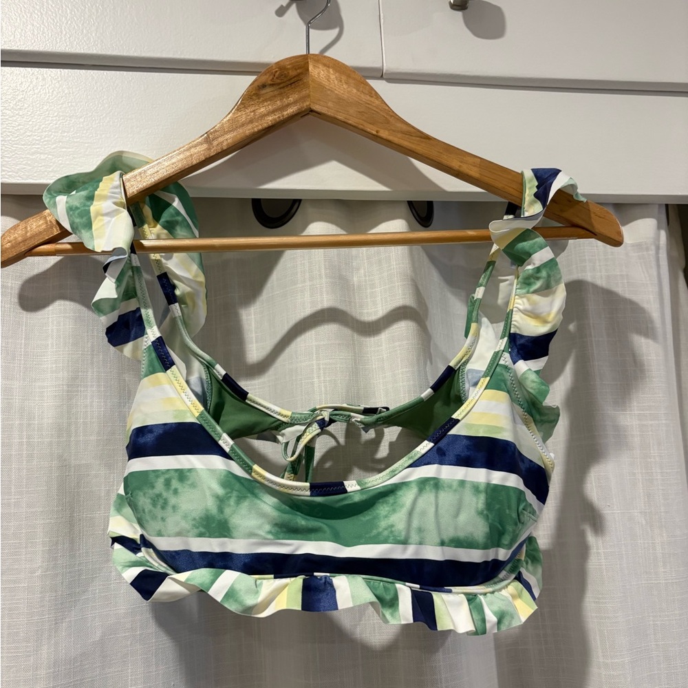 Aerie Ruffle Swim Top